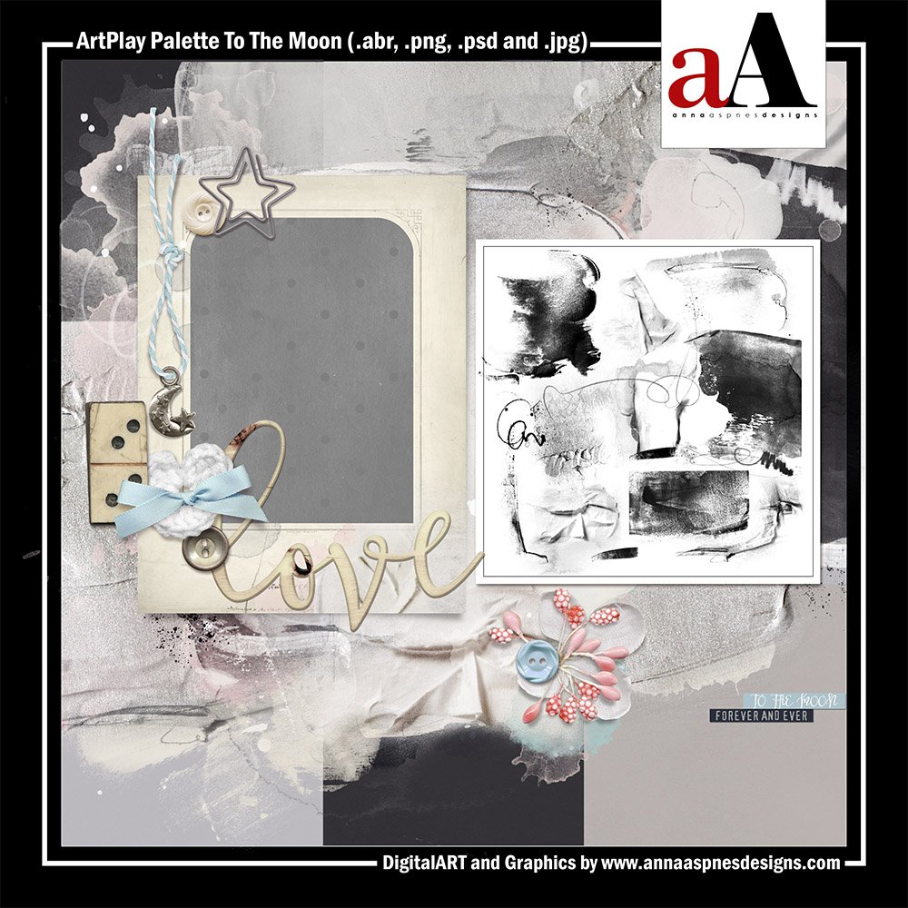 New Artsy Digital Designs To The Moon