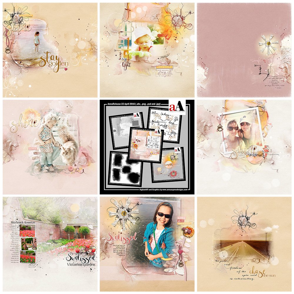 Digital Designs Inspiration Sunkissed