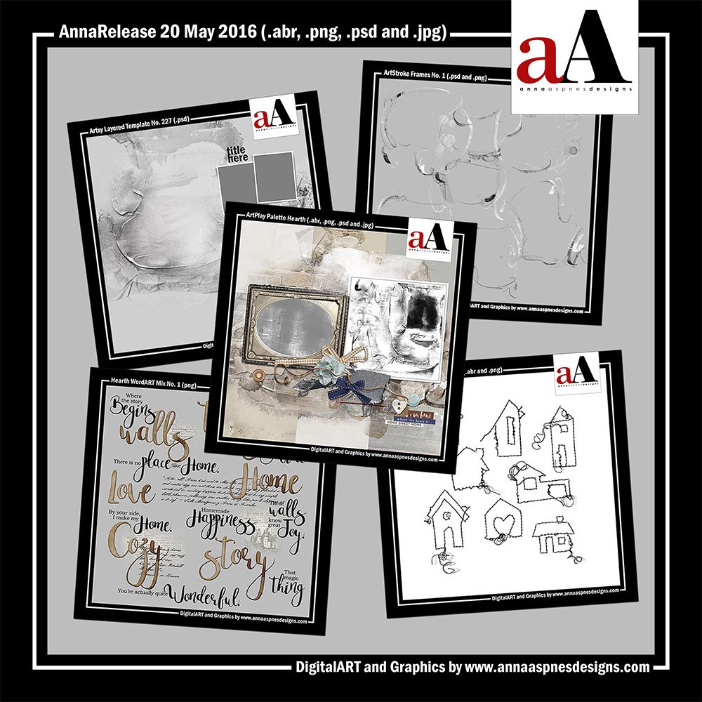 New Artsy Digital Designs Hearth