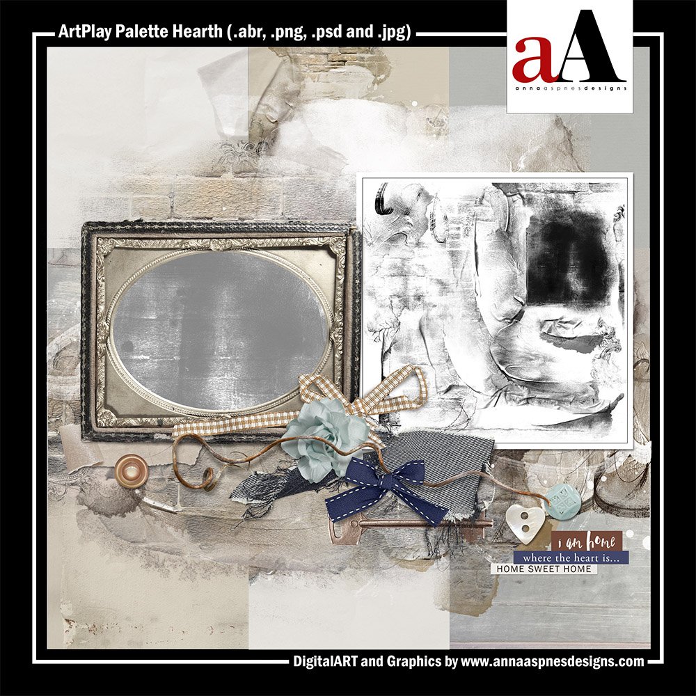 New Artsy Digital Designs Hearth