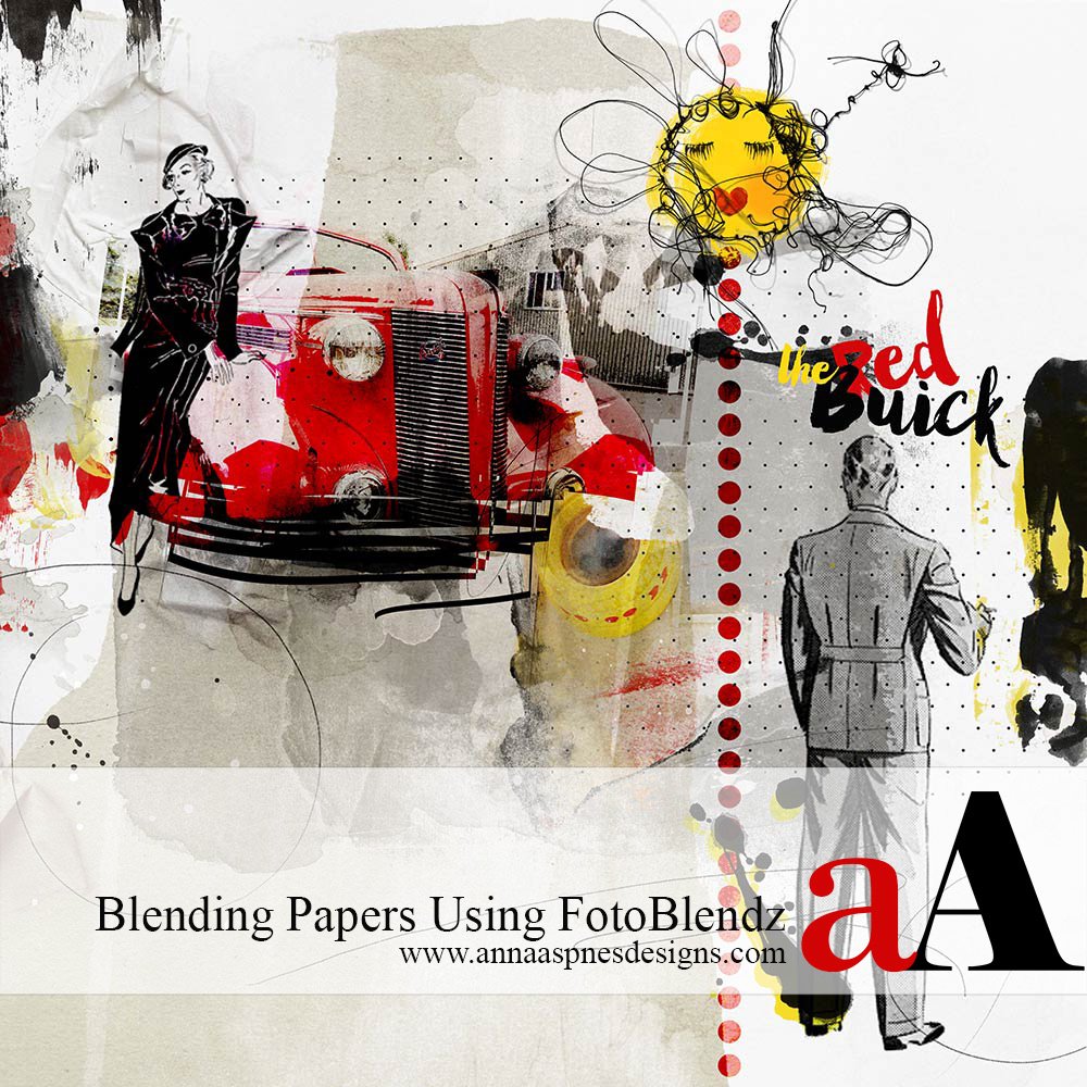 Blending Papers Using FotoBlendz 