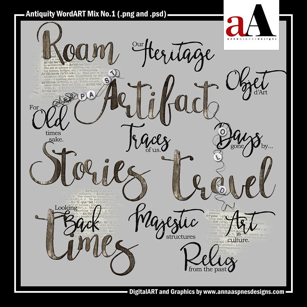 New Artsy Digital Designs Antiquity