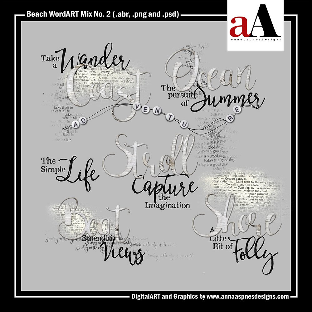 New Artsy Digital Designs Coastline