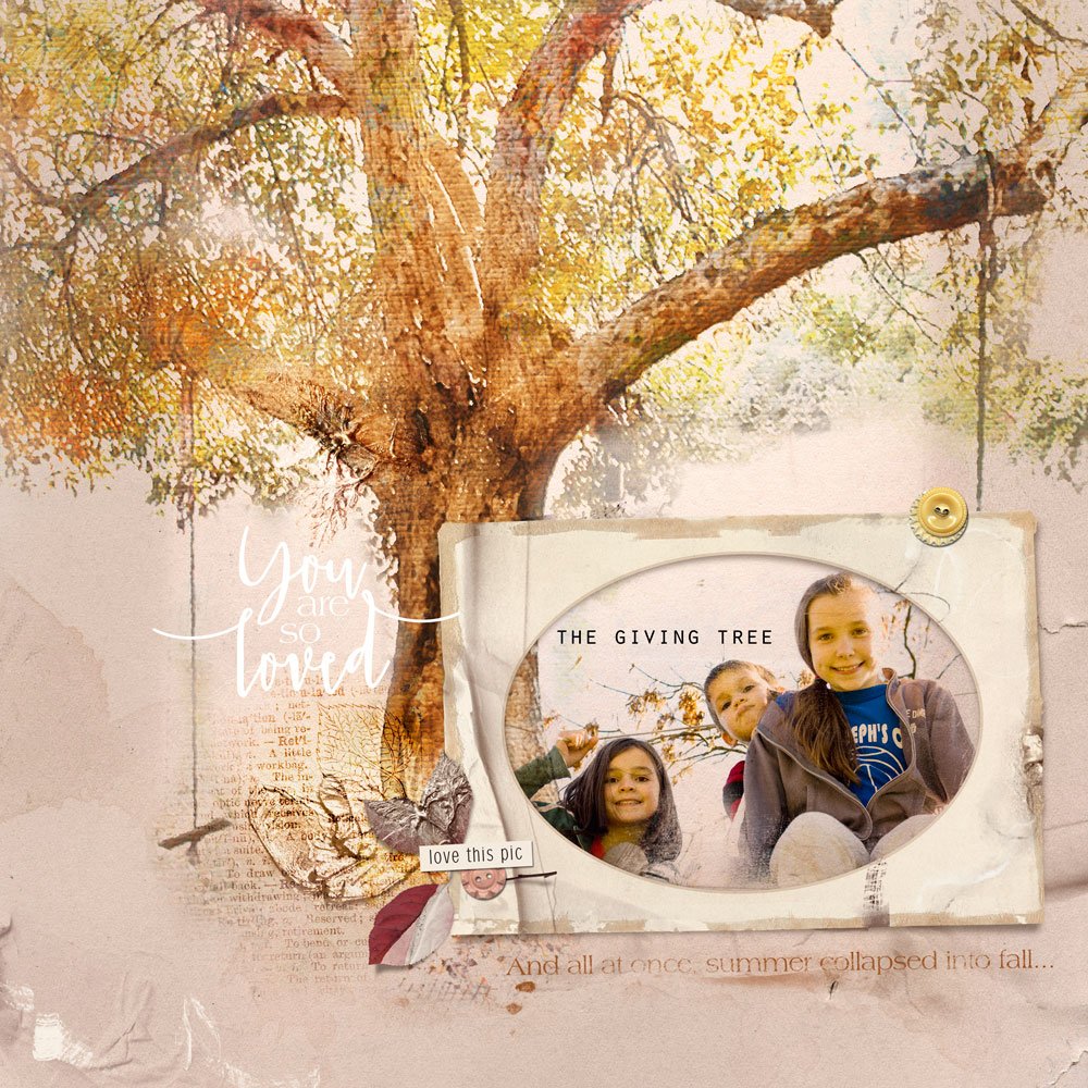 Digital Designs Inspiration Autumn Romance