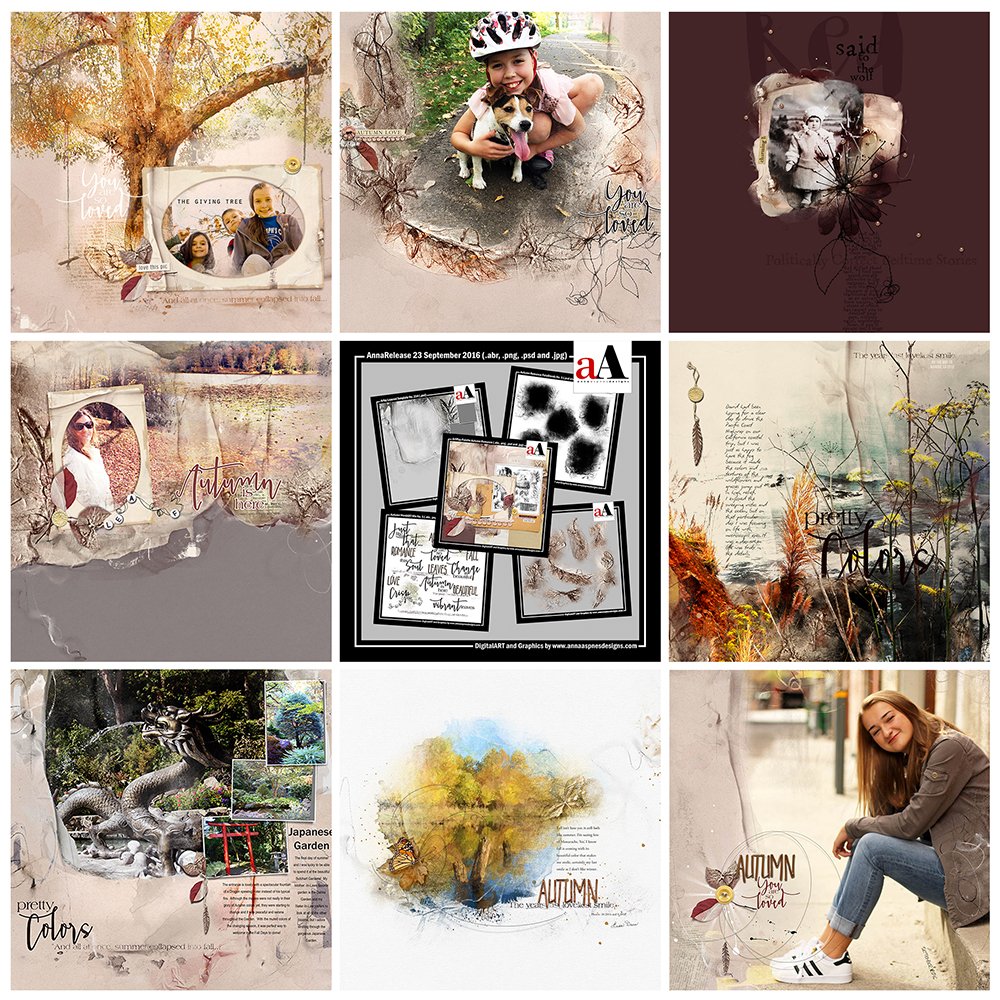 Digital Designs Inspiration Autumn Romance