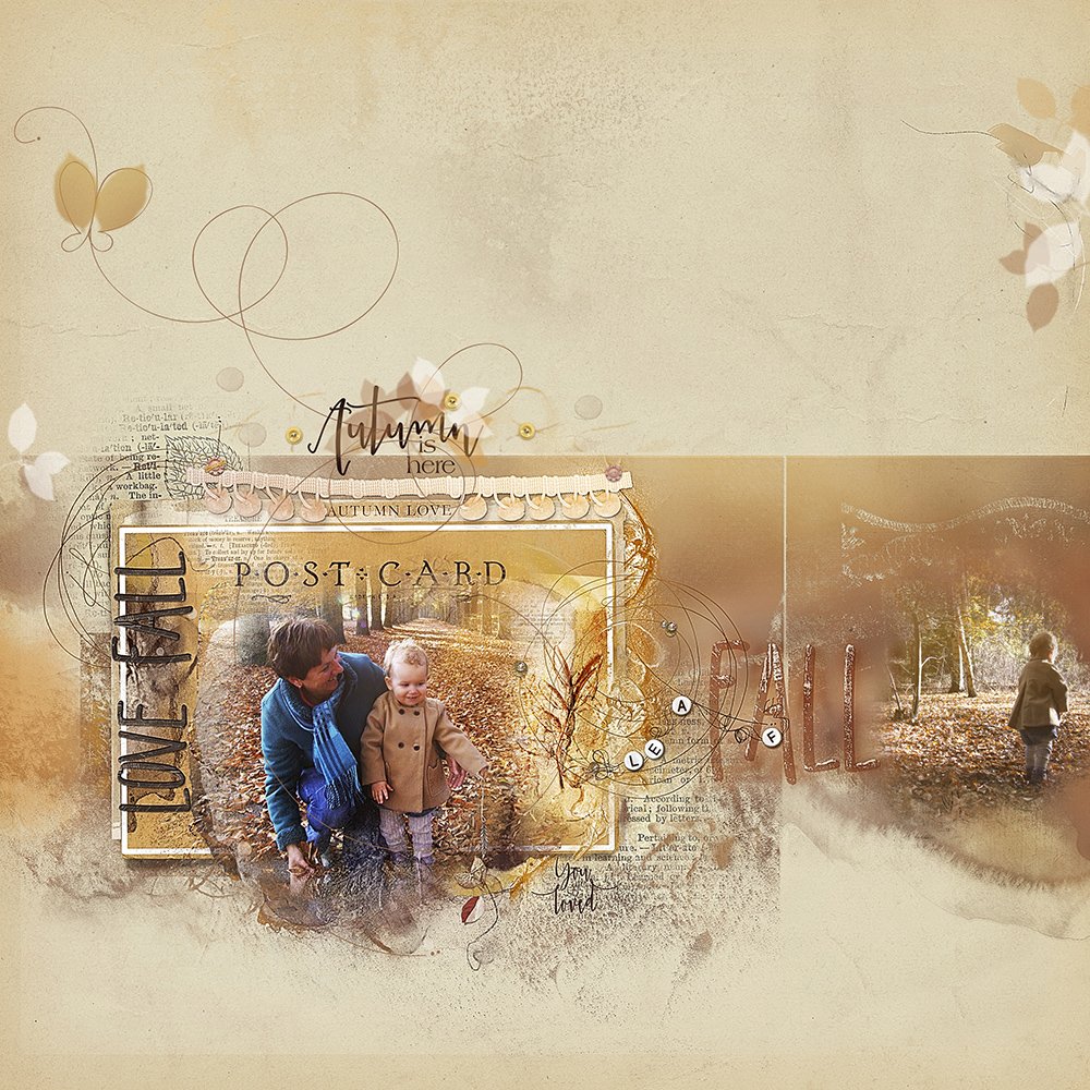 Digital Designs Inspiration Autumn Romance