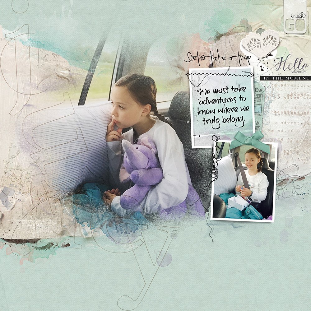 Digital Designs Inspiration Travel Template Album No. 2