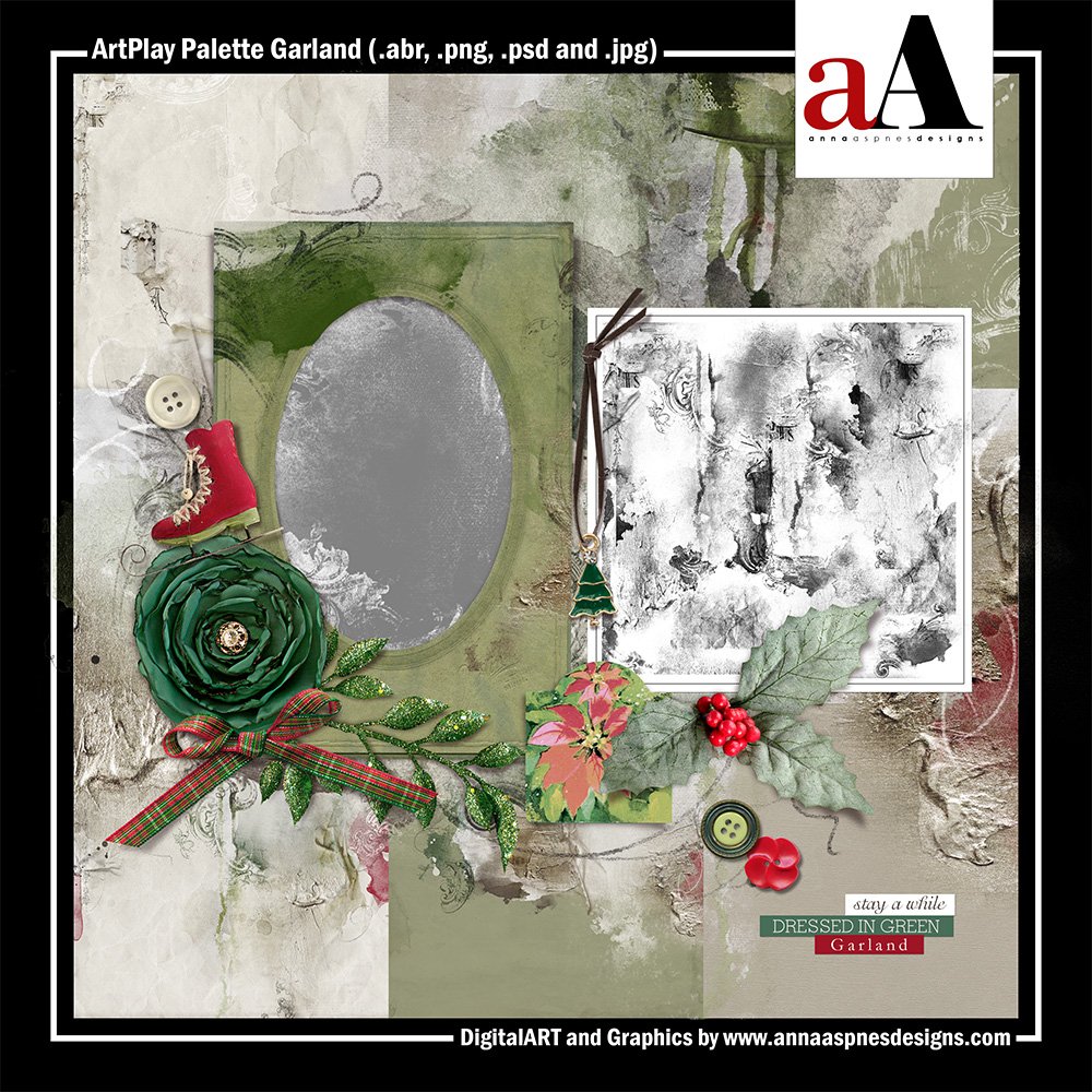 New Artsy Digital Designs Garland