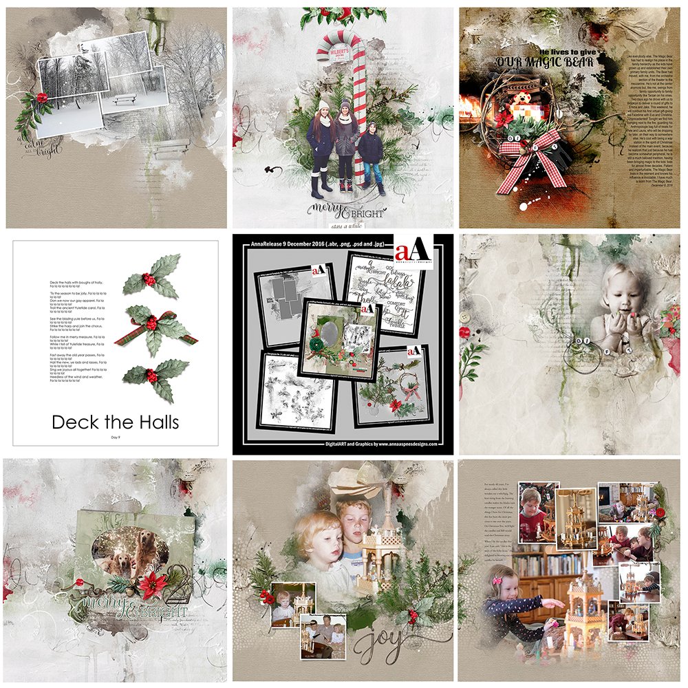 Digital Designs Inspiration Garland