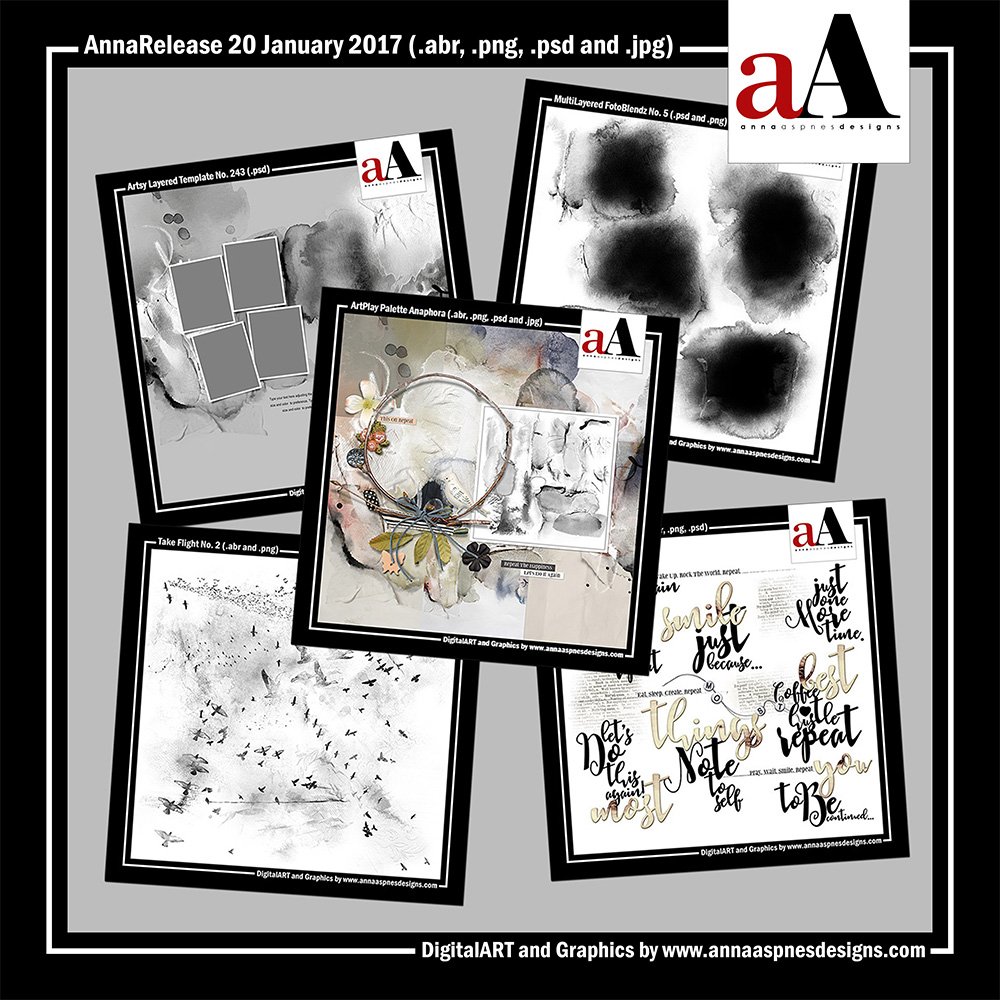 New Artsy Digital Designs Anaphora