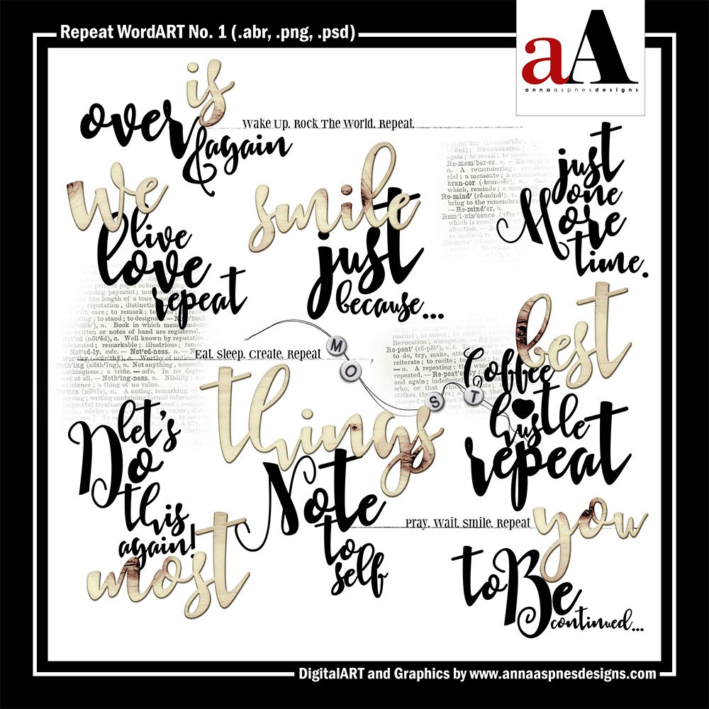 New Artsy Digital Designs Anaphora