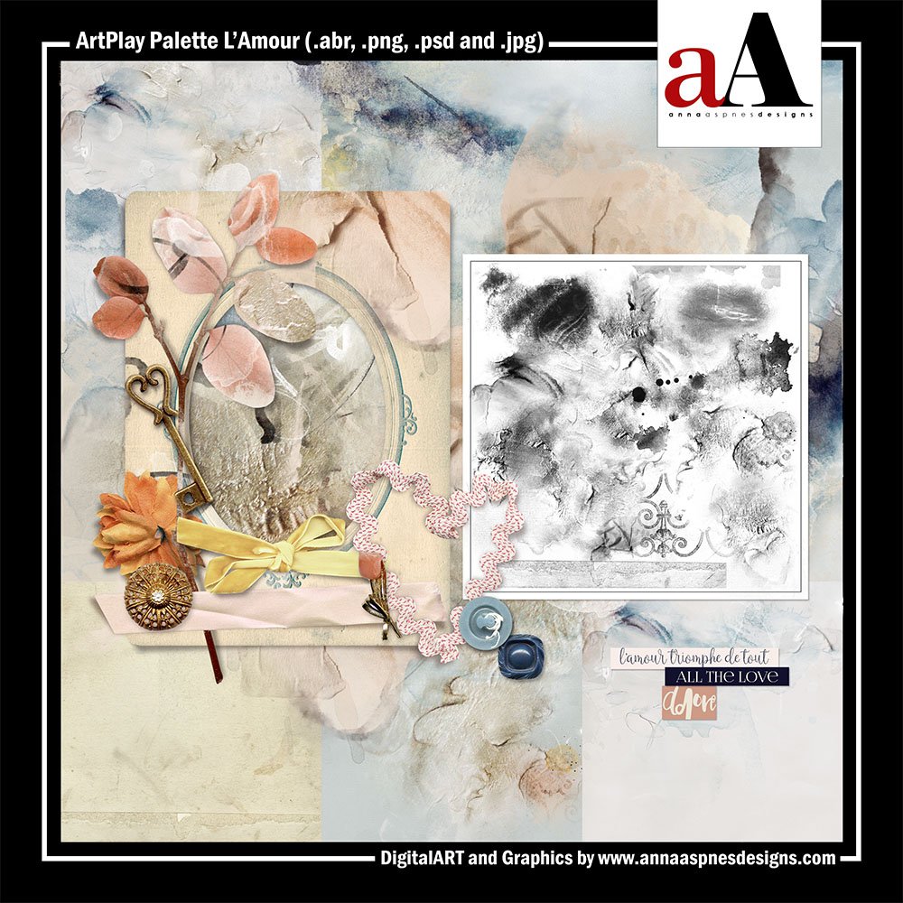 New Artsy Digital Designs L'Amour