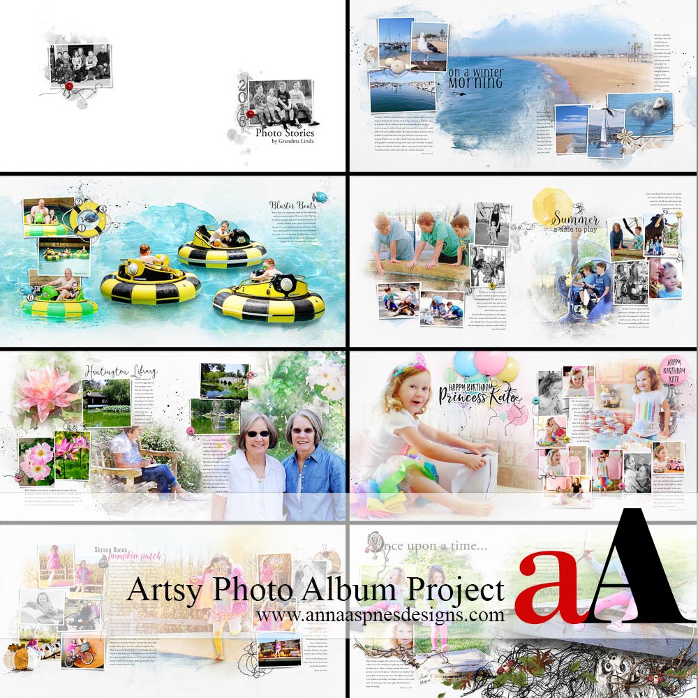 Artsy Photo Album Project