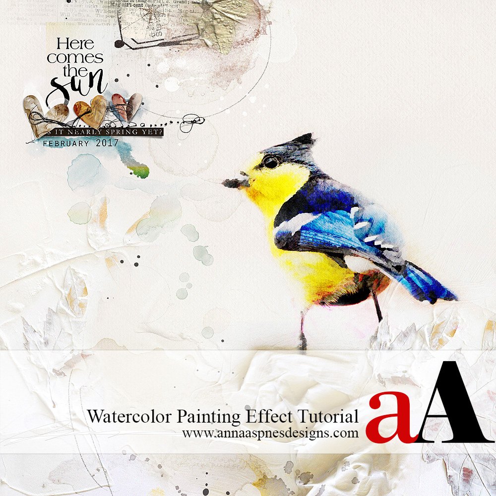 Watercolor Painting Effect Tutorial