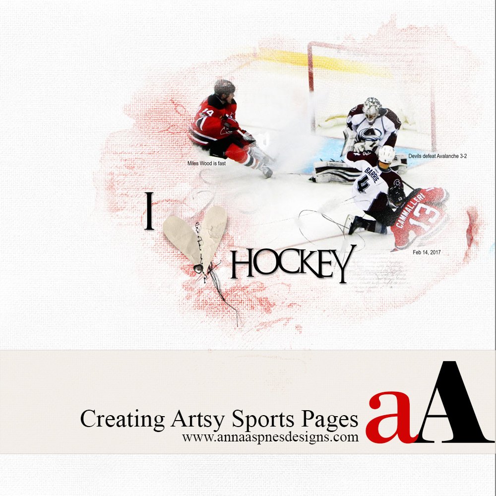 Creating Artsy Sports Pages