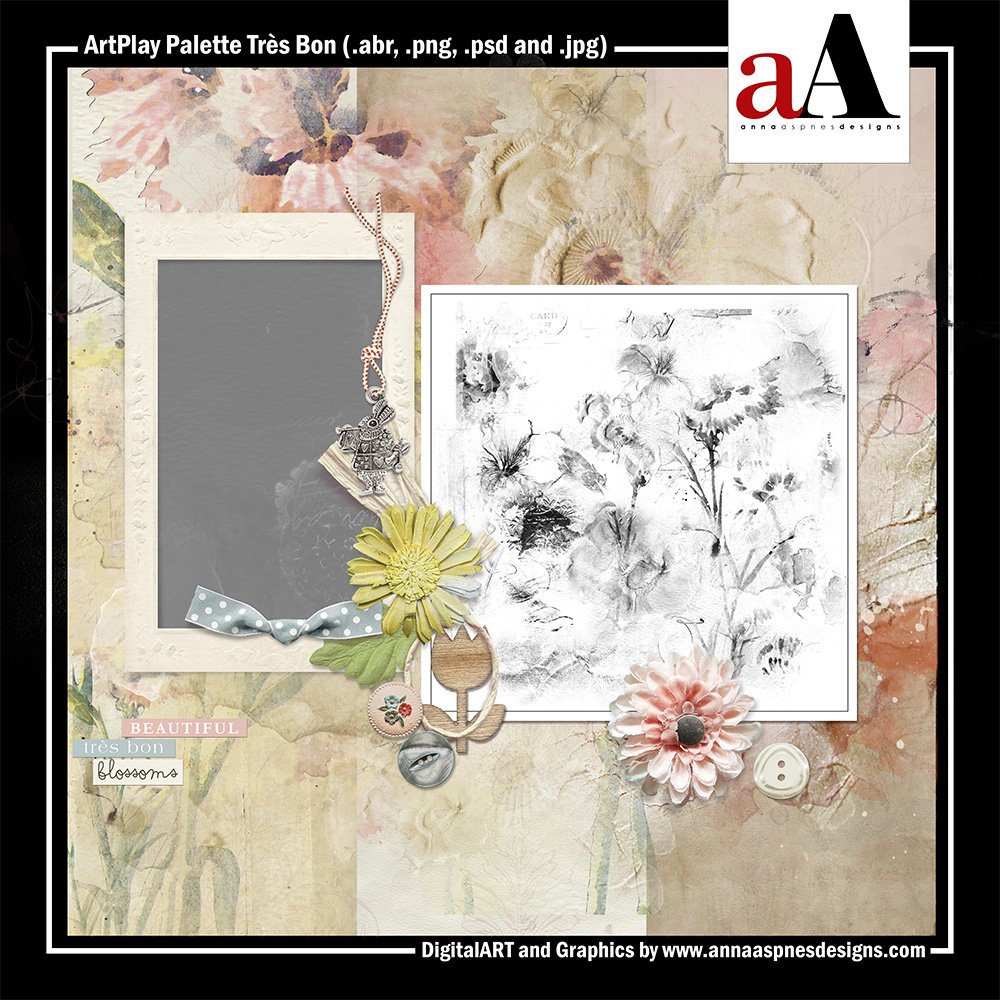 New Artsy Digital Designs Tres Bon