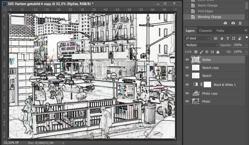 Create an Artsy Sketch Effect