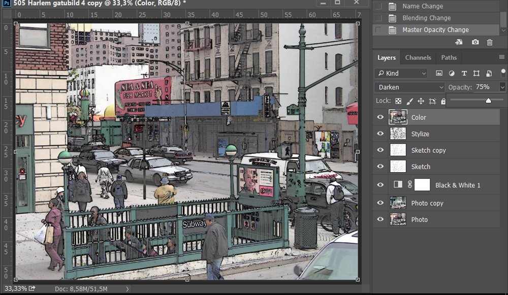 Create an Artsy Sketch Effect