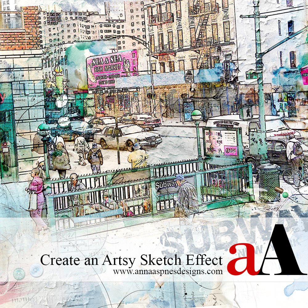 Create an Artsy Sketch Effect