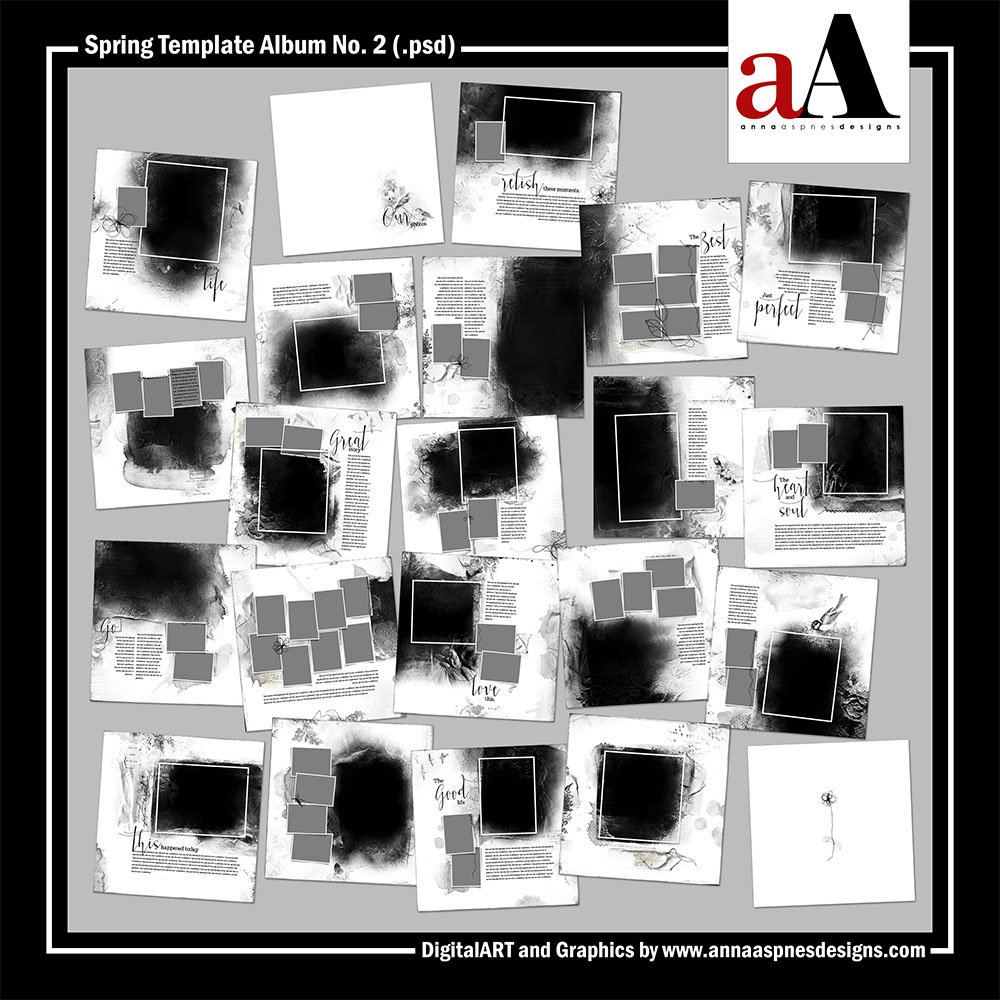 New Artsy Template Album + Important Updates