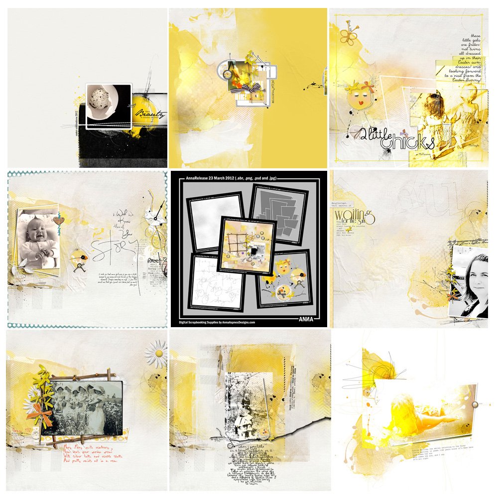 Easter Chicks Artsy Digital Designs Sale