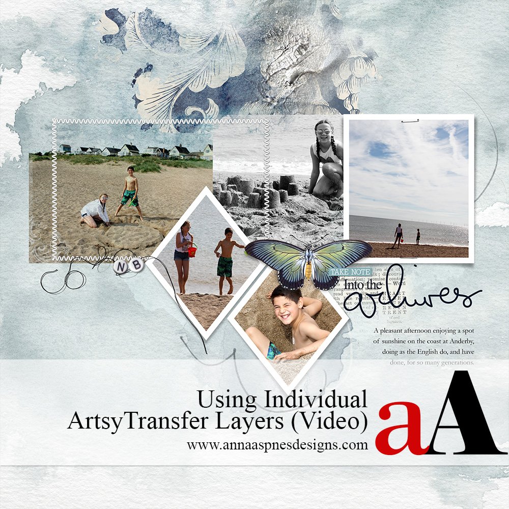 FotoInspired Using Individual ArtsyTransfer Layers
