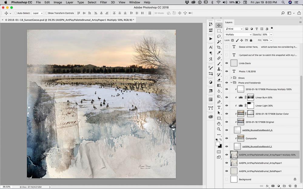 One Photo and an Artsy Paper One Photo and an Artsy Paper