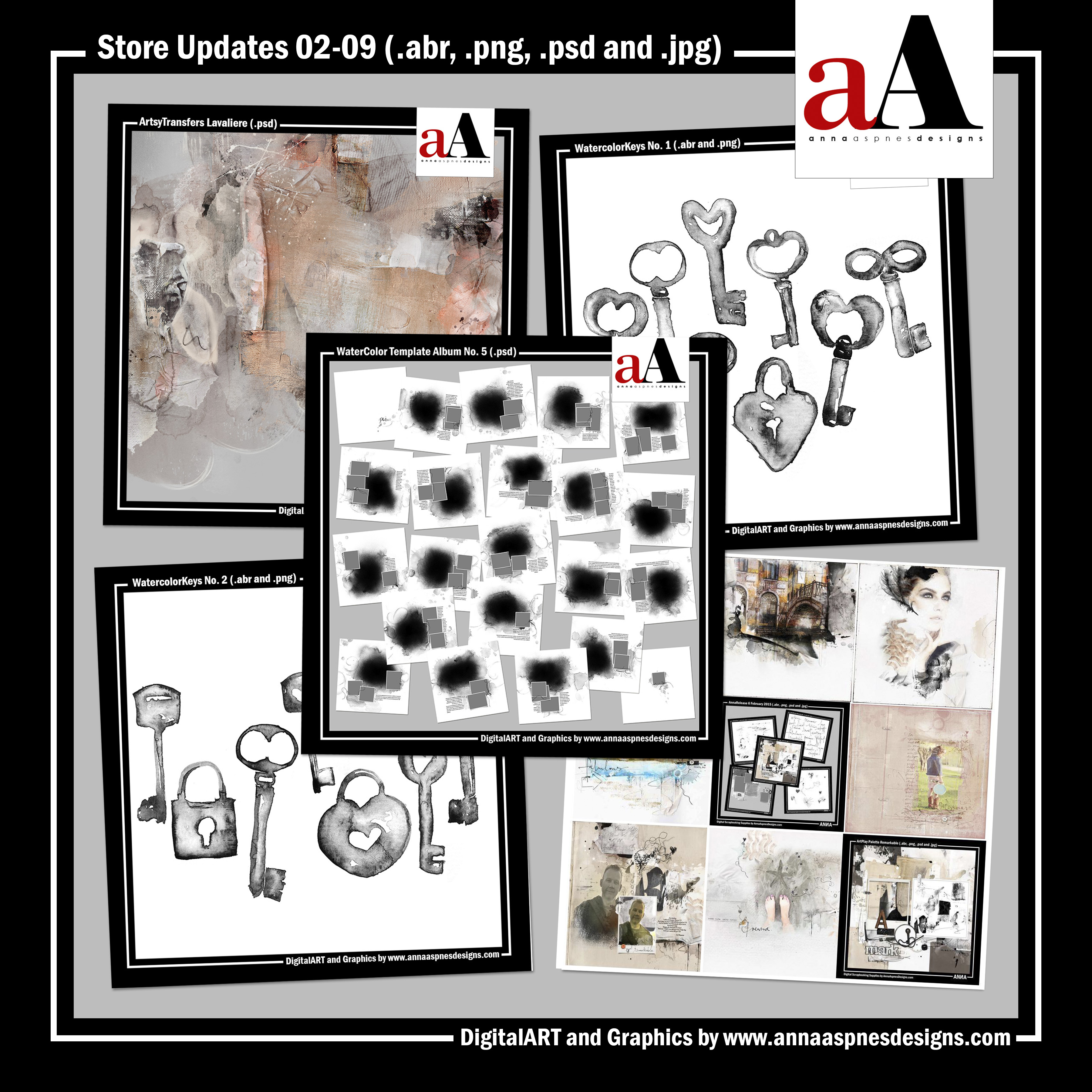 aA DigitalART Store Updates 02-09