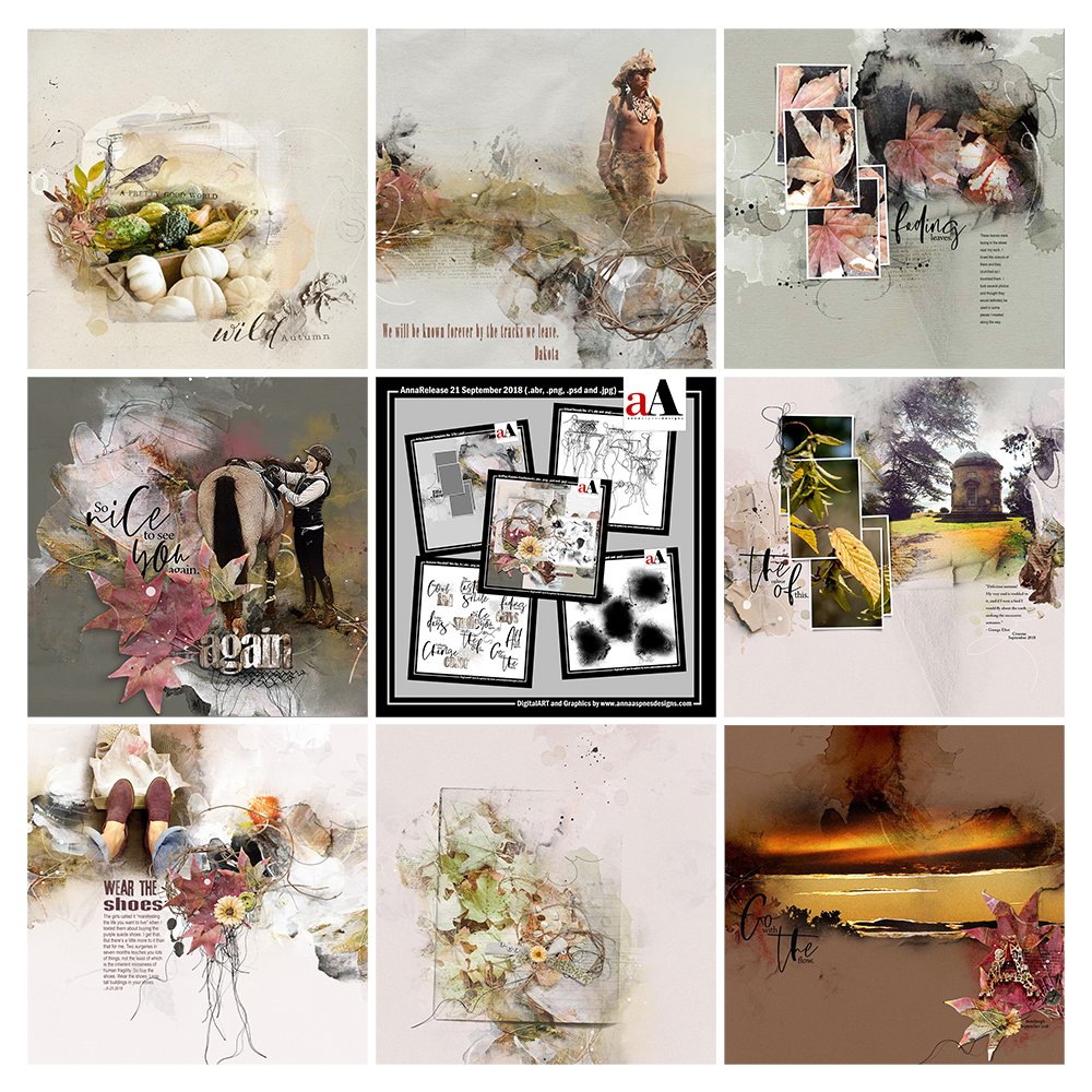 Digital Designs Inspiration Feuillemort
